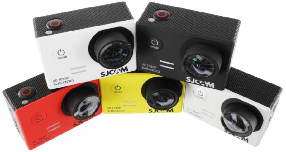 El an&aacute;logo de acci&oacute;n de la c&aacute;mara GoPro. SJ4000 y Xiaomi con Aliexpress