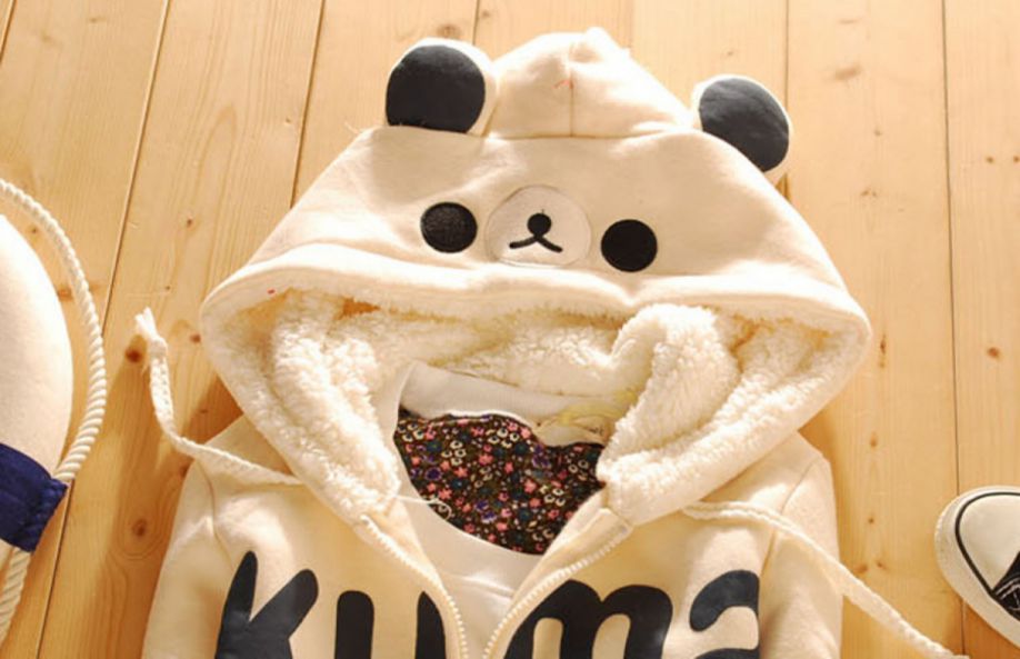 Sudaderas con capucha con orejas en el cap&oacute;. Sudaderas con capucha con orejas